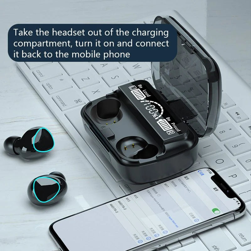 M10 Wireless Bluetooth Earphones